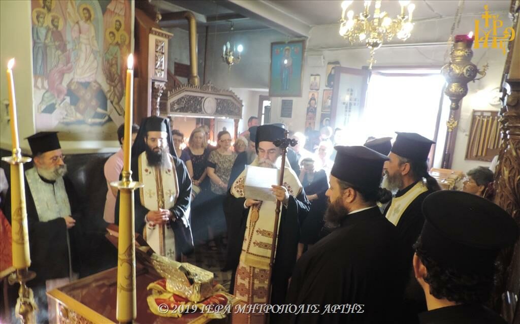 Το Ιερό Λείψανο του Αγ. Λουκά του Ιατρού στο Πέτα Άρτης