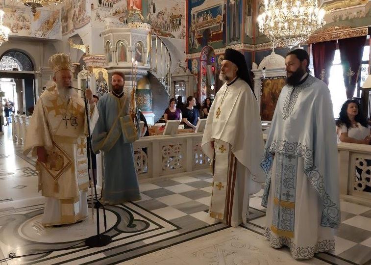 Η Κυριακή της Πεντηκοστής στο Ιερό Προσκύνημα του Οσίου Ιωάννου του Ρώσσου