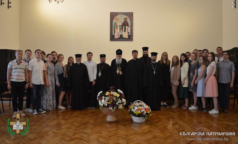 Българският патриарх Неофит се срещна с Московския синодален хор