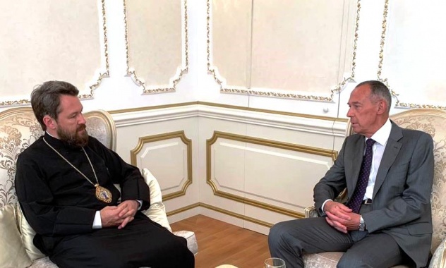 Με τον Πρέσβη της Ρωσίας συναντήθηκε ο Μητρ. Βολοκολάμσκ