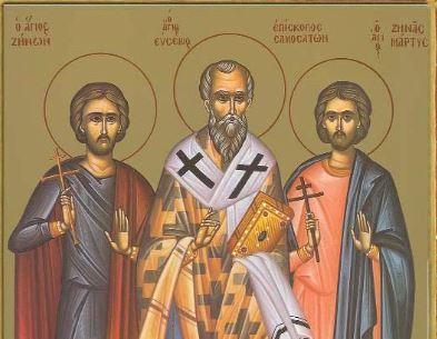 Μνήμη των Aγίων Μαρτύρων Ζήνωνος και Ζηνά