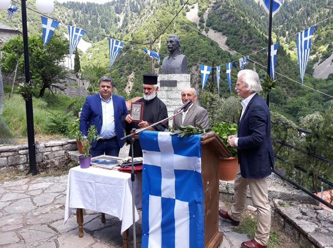 Τον θρυλικό ήρωα Αντώνη Κατσαντώνη τίμησαν στα Άγραφα