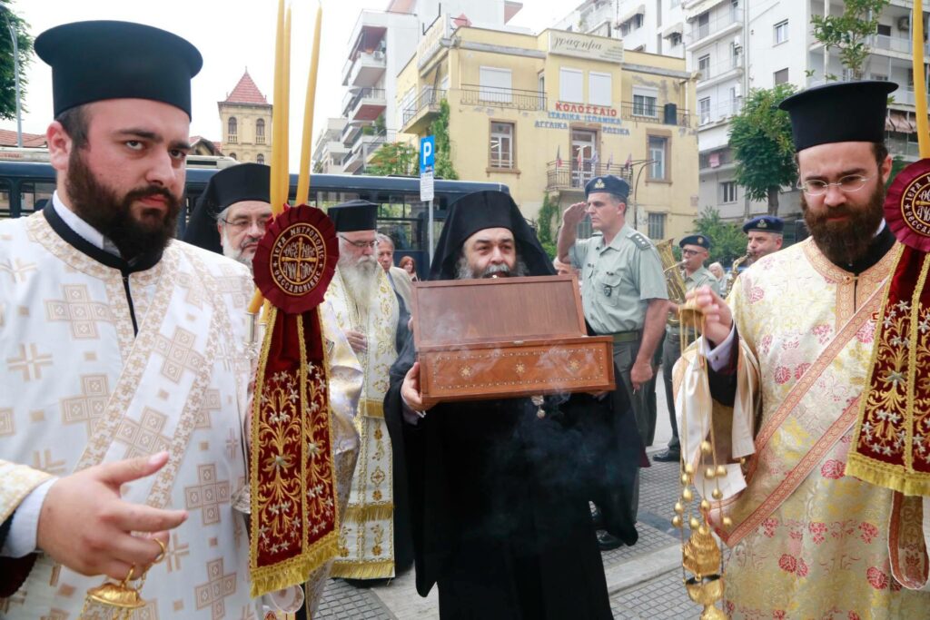 Στη Θεσσαλονίκη το Ιερό Λείψανο της Οσίας Σοφίας της εν Κλεισούρα