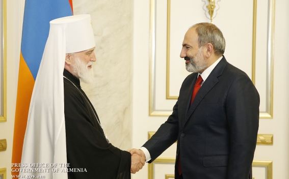 Armenian PM receives Metropolitan of Minsk and Zaslav Pavel