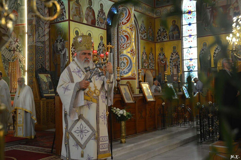 Στον Ι.Ν. Ευαγγελισμού της Θεοτόκου Ευόσμου ο Μητρ. Νεαπόλεως