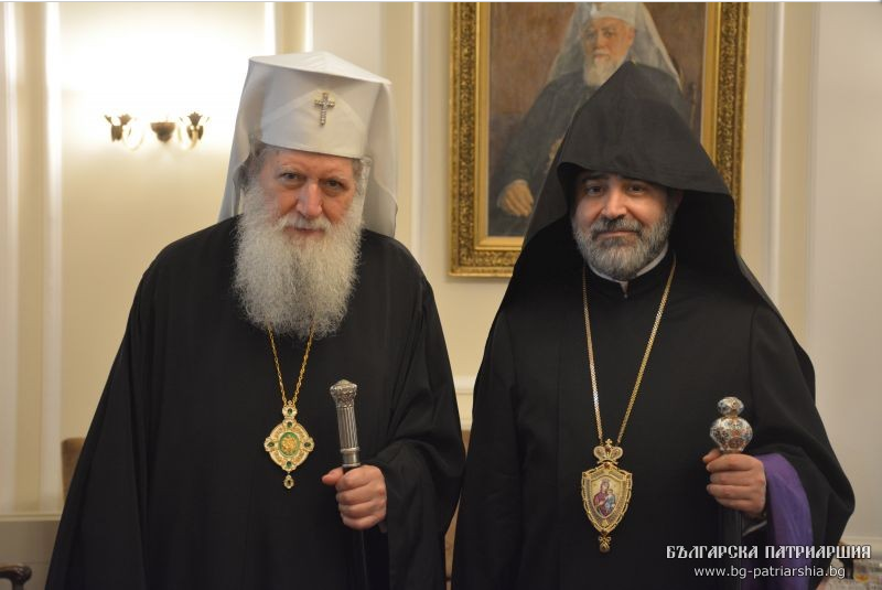 Με τον Επίσκοπο των Αρμενίων συναντήθηκε ο Πατρ. Βουλγαρίας