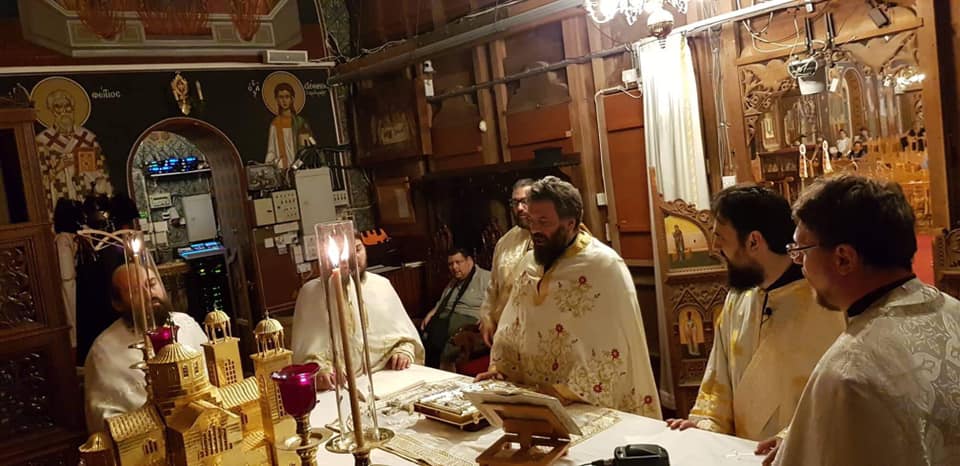 Αγρυπνία για την απόδοση του Πάσχα στο Παραλίμνι