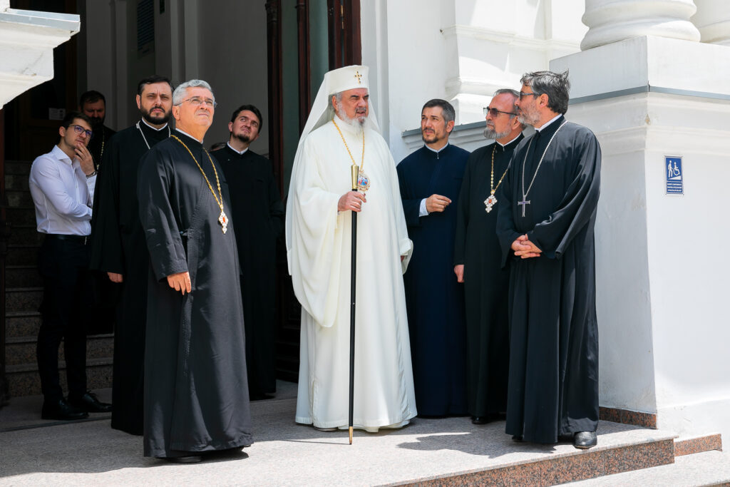Blessing of new administrative facilities at Bucharest theological seminary