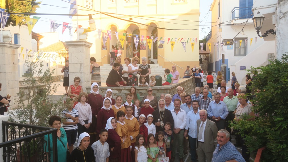 Το νησί της Κύθνου επισκέφθηκε ο Μητρ. Σύρου