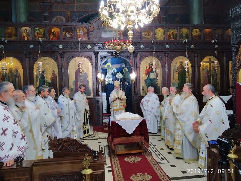 Λειτουργία του Παν. Συνδέσμου Ιεροδιδασκάλων στην Ευαγγελίστρια Γρεβενών