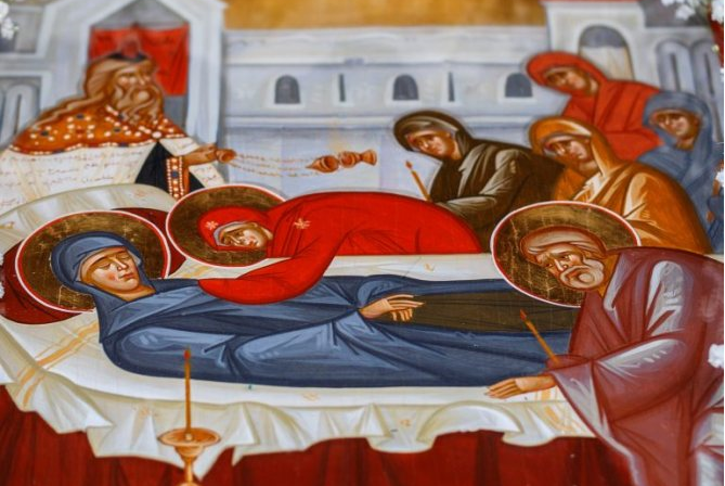 Adormirea Sfintei Ana, mama Preasfintei Născătoare de Dumnezeu; Sf. Părinți de la Sinodul al V-lea Ecumenic; Sf. Cuv. Olimpiada și Eupraxia