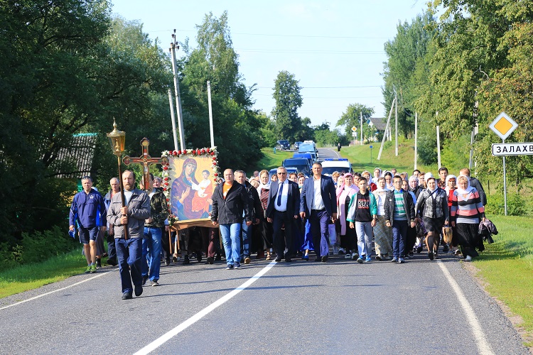 Торжества в честь Барколабовского образа Пресвятой Богородицы прошли в Бобруйской епархии