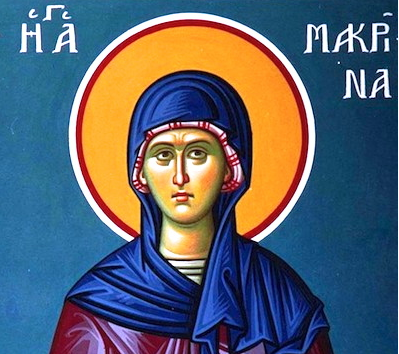 القدّيسة مكرينا البارة أخت القدّيس باسيليوس الكبير