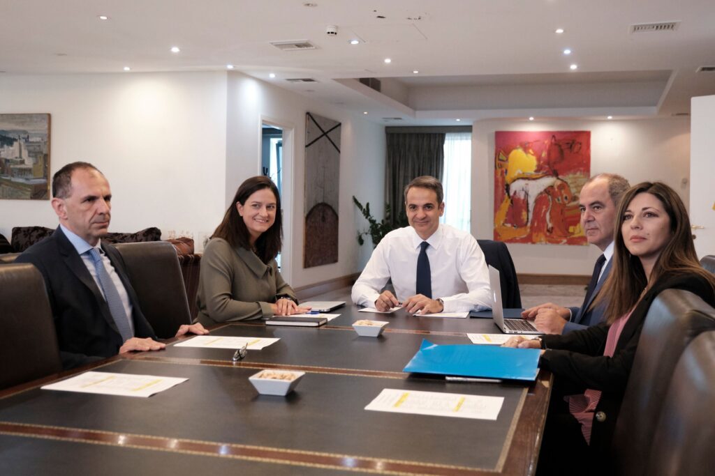 New Greek PM Mitsotakis chooses education & religious affairs ministry for first meeting