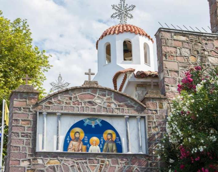 Η Ιερά Μονή Αγίου Ραφαήλ στη Μυτιλήνη από τα πιο ξακουστά ...
