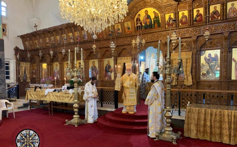 Μνημόσυνο για τον Εθνομάρτυρα Κυπριανό στην Κύπρο