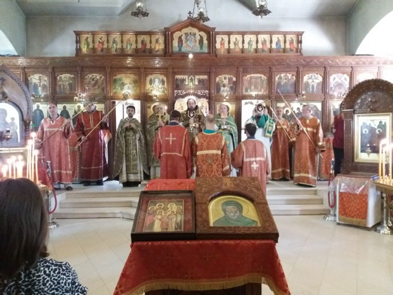 Свети царски мученици прослављени у Руској цркви на Ташмајдану