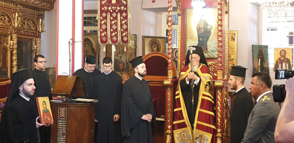 Ecumenical Patriarch celebrates festive Divine Liturgy at Haskoy Church founded by St Constantine Brâncoveanu
