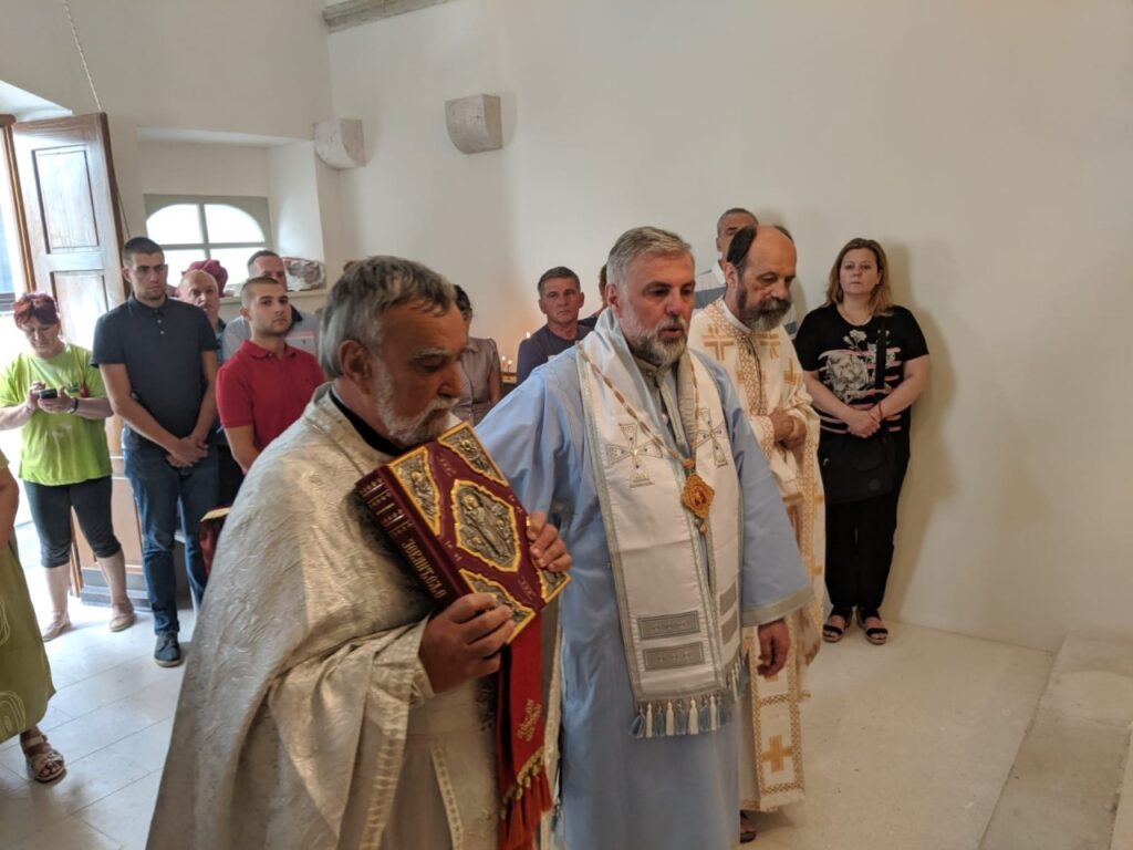 Архијерејска Литургија у Корчули