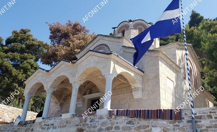 DOCHARIOU MONASTERY ON MT. ATHOS OPENS NEW CHURCH BUILT BY UKRAINIANS