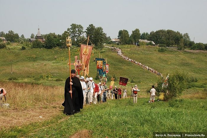 Η επιβλητική Λιτανεία πέντε ημερών! για τον Όσιο Ειρήναρχο