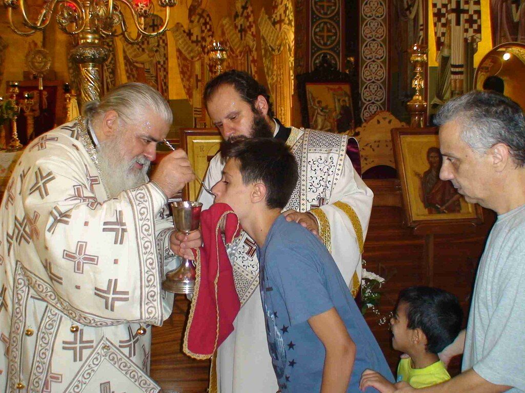 Ο Μητρ.Νεαπόλεως στον Ιερό Ναό Ευαγγελισμού της Θεοτόκου Ευόσμου