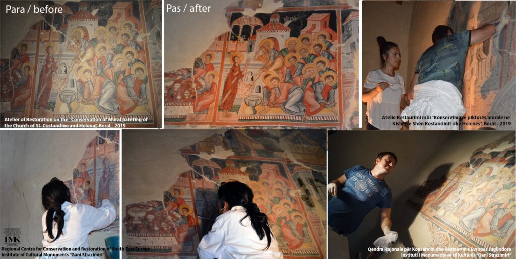 Ολοκληρώθηκε η πρώτη φάση συντήρησης σε ναό του Βερατίου