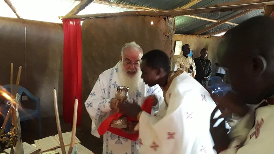 His Eminence Archbishop Makarios of Kenya presided over a Divine Liturgy to celebrate 27 years of being an Archbishop
