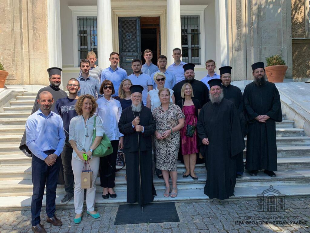 მისი ყოვლადუწმინდესიბა მსოფლიო პატრიარქი ბართლომეოსი ეწვია ხალკის წმინდა სამების მონასტერს