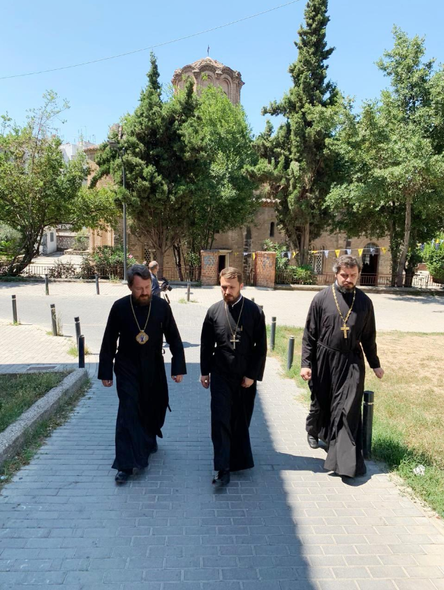 Завершилась паломническая поездка председателя ОВЦС в Грецию