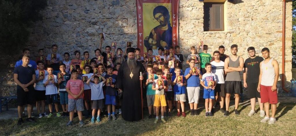 Ξεκίνησε η φιλοξενία παιδιών από ολόκληρη την Πιερία  στο Μοναστήρι Αγίου Γεωργίου Ρητίνης