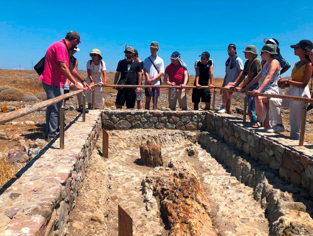 Πόλος έλξης για φοιτητές από όλο τον κόσμο το απολιθωμένο δάσος στη Λέσβο
