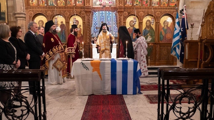 Archbishop Makarios of Australia: “Do not forget our Cyprus”