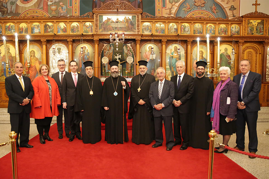 Archbishop Makarios at St. Spyridon Parish for the Very First Time