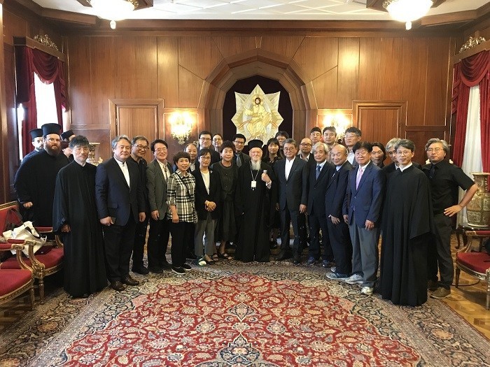 Greeting by Ecumenical Patriarch Bartholomew During the Visit of the National Council of Churches in Korea
