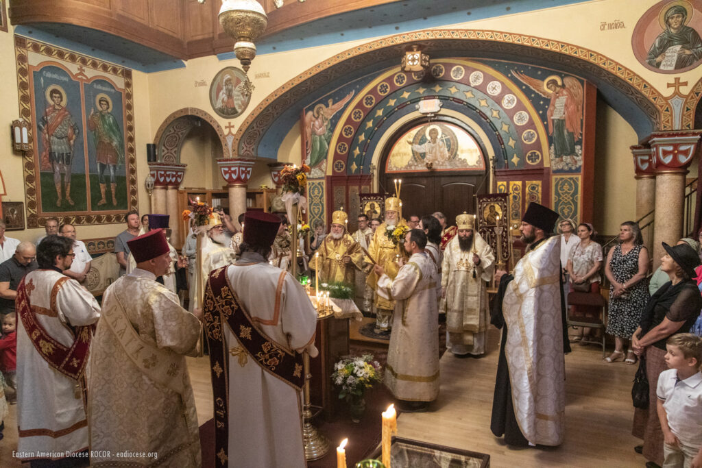 Джексон, Нью-Джерси: Митрополит Иларион возглавил Всенощное бдение в Св. Владимирском храме-памятнике