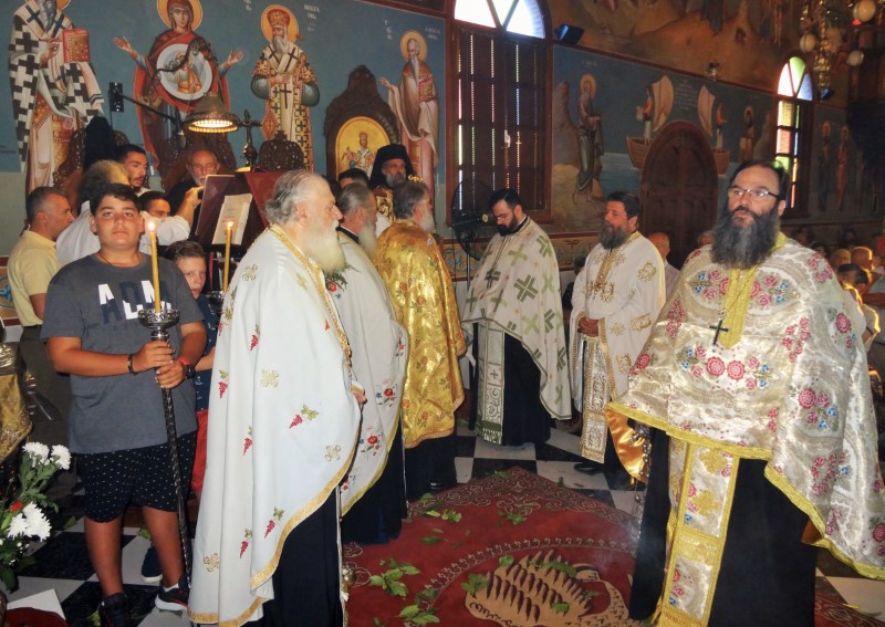 Ο εορτασμός της Οσίας Ειρήνης της Χρυσοβαλάντου στη Λέρο