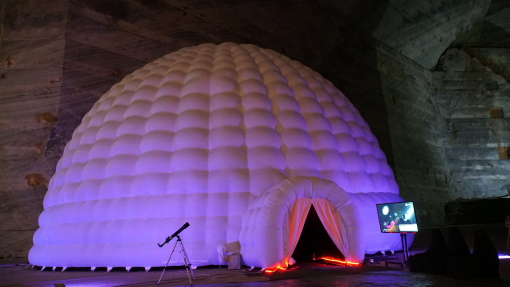 Cel mai mare planetariu din România se deschide la Salina Slănic Prahova