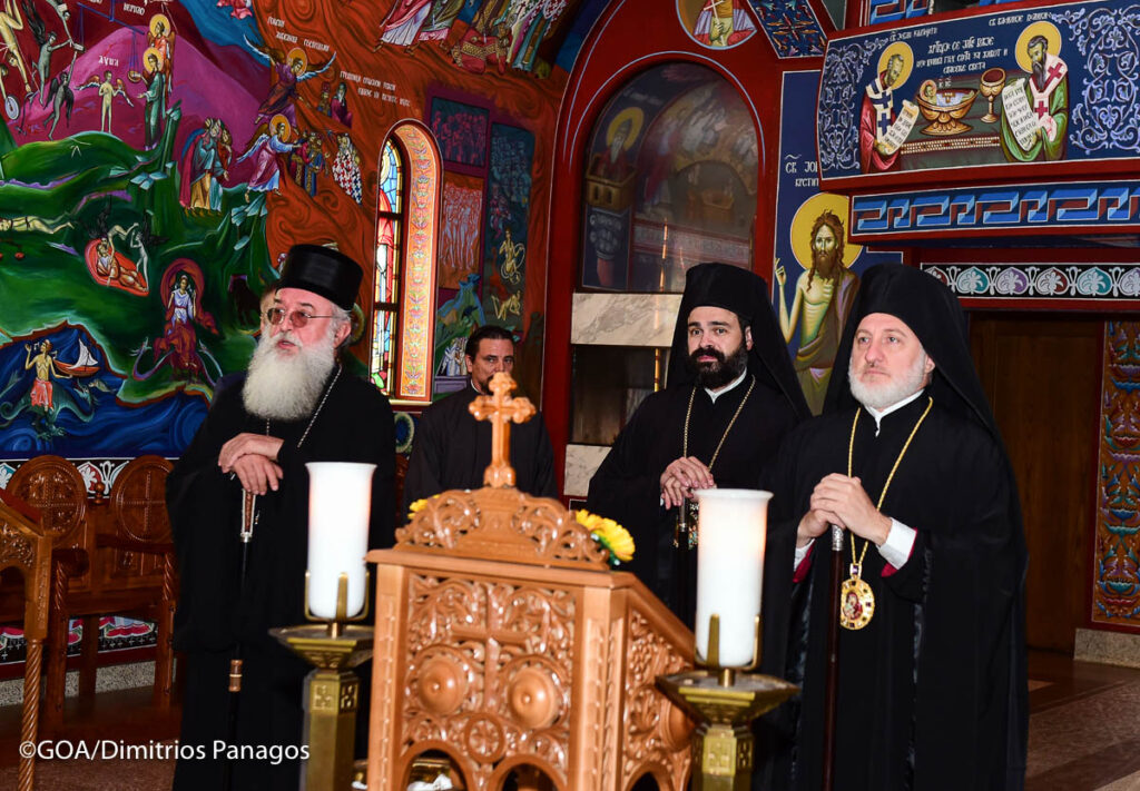 Archbishop Elpidophoros Visits the Serbian Orthodox Diocese of New Gračanica