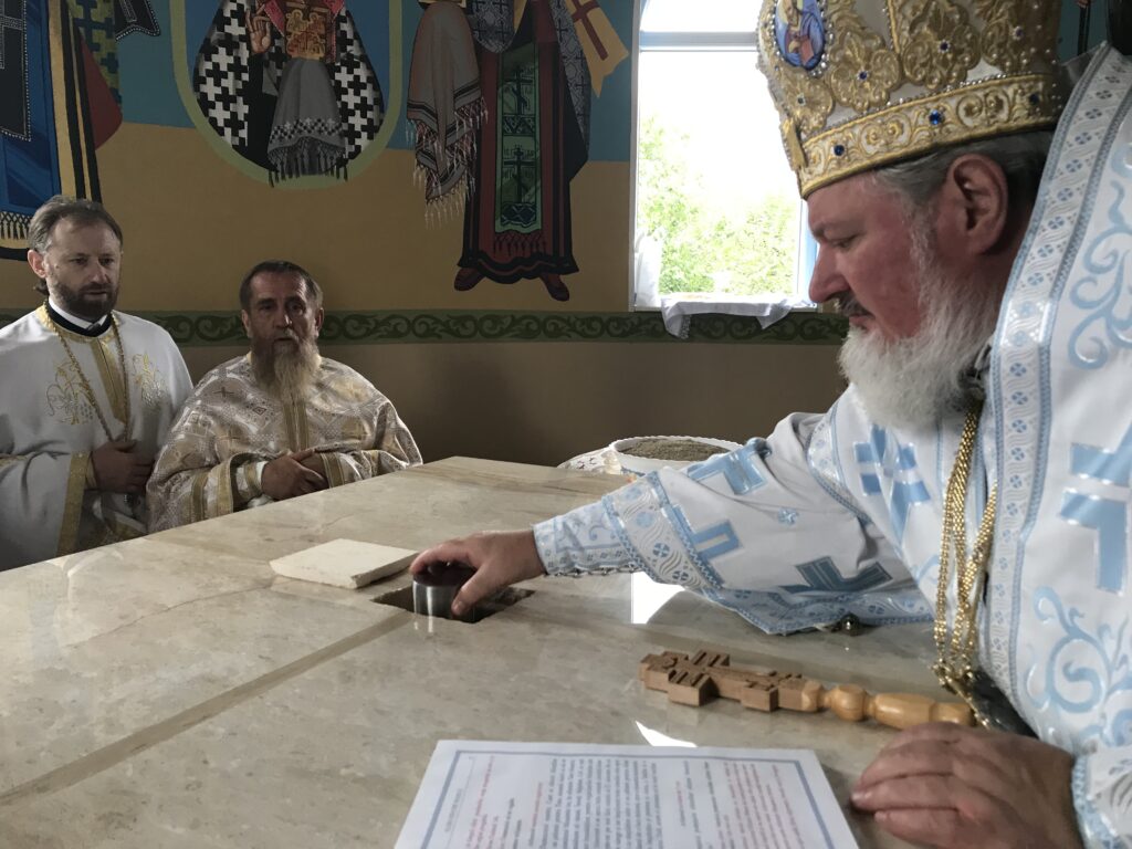 Biserica comunității ucrainiene din Dumbrăveni a fost sfințită