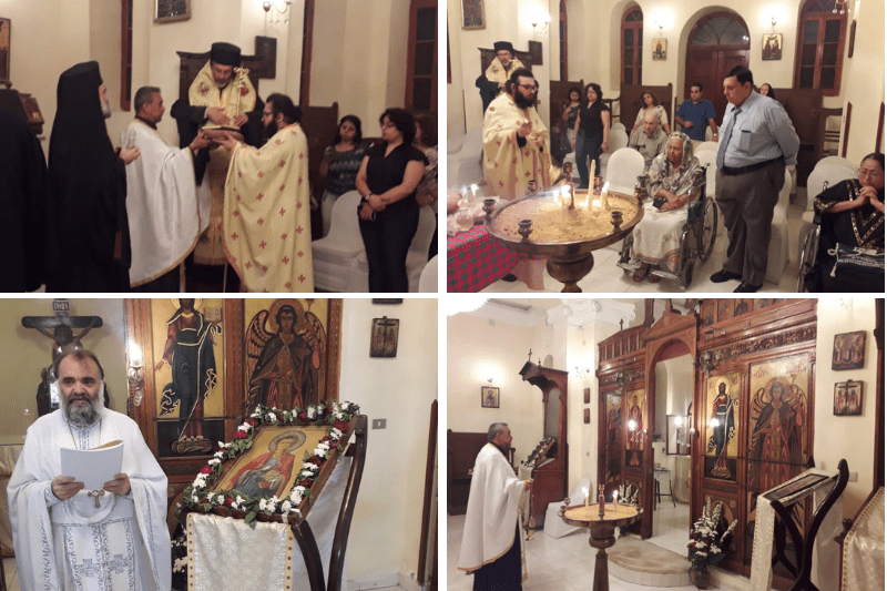 Τη μνήμη του Αγίου Παντελεήμονα τίμησε η παροικία του Καΐρου