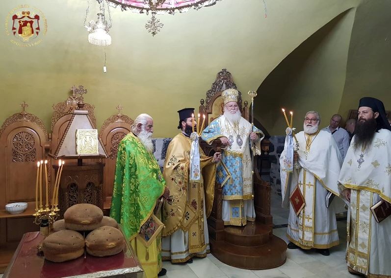 الإحتفال بعيد الرسل الاثني عشر الاطهار في طبريا