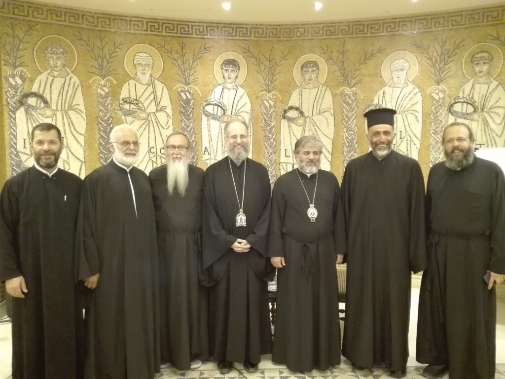 استقبال مطران المكسيك والوفد المرافق في بحمدون المحطة