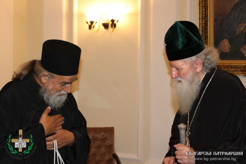 Светогорският монах Епифаний Милопотамит, бе приет от патриарх Неофит