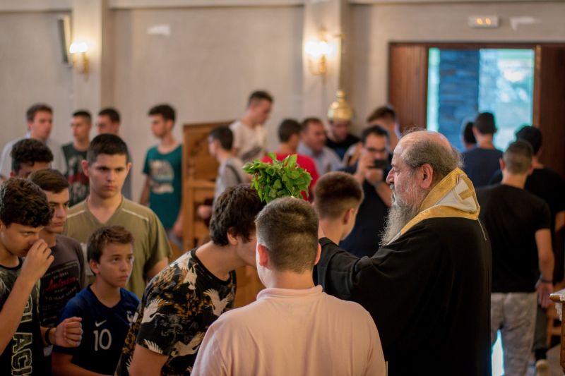 Οι κατασκηνώσεις της Ιεράς Μητρ. Δράμας στην καταπράσινη περιοχή της εξοχής Κ.Νευροκοπίου