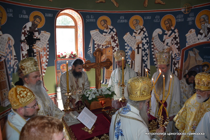 Освећен храм у манастиру Рибњаку код Бара