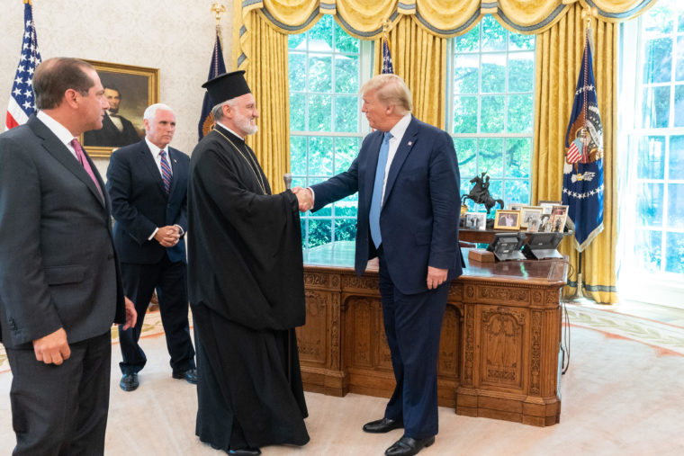 Архиепископ Америки встретился с Президентом США