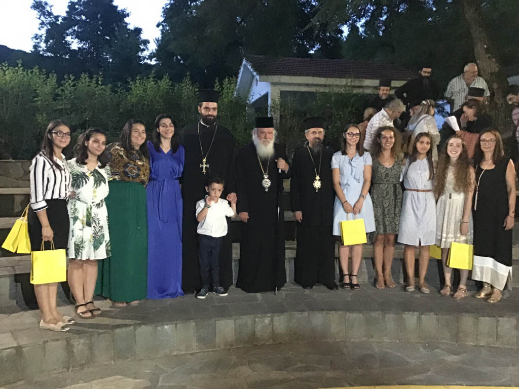 Στο Καρπενήσι ο Μακαριώτατος Αρχιεπίσκοπος Αθηνών