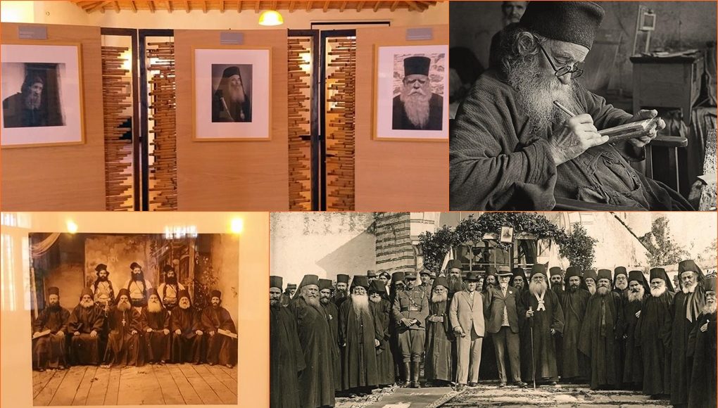 Exhibition of photos, engravings from Simonopetra Monastery on isle of Limnos