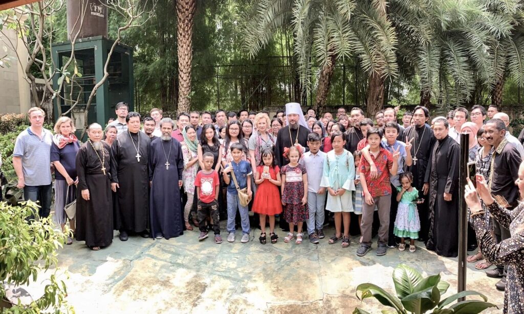 Patriarchal Exarch for South-East Asia visits Jakarta